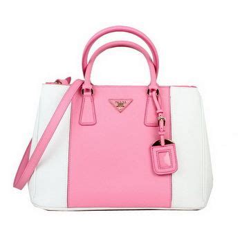 pink and white prada